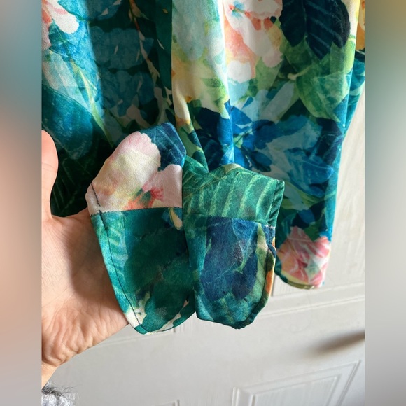 Show Me Your MuMu Tropical Print Beach Rascal Romper - Picture 4 of 14